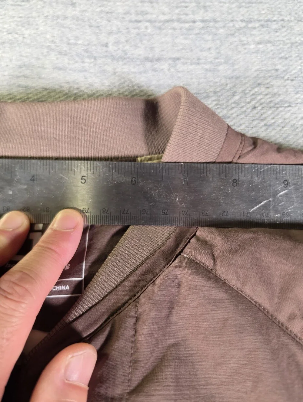 Stio Brown Insulated Jacket-Style Home Accent Cover
